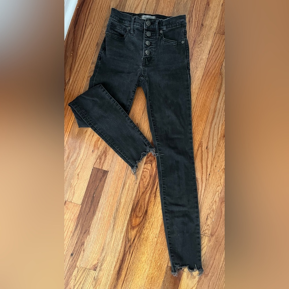 Madewell Black Skinny Jeans